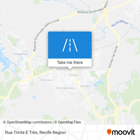 Rua Trinta E Três map