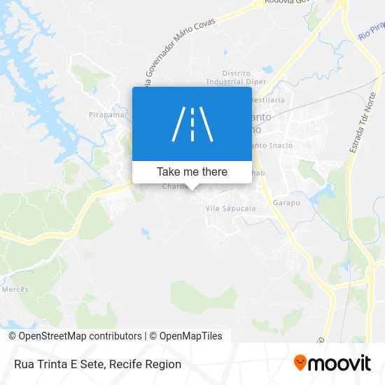 Rua Trinta E Sete map