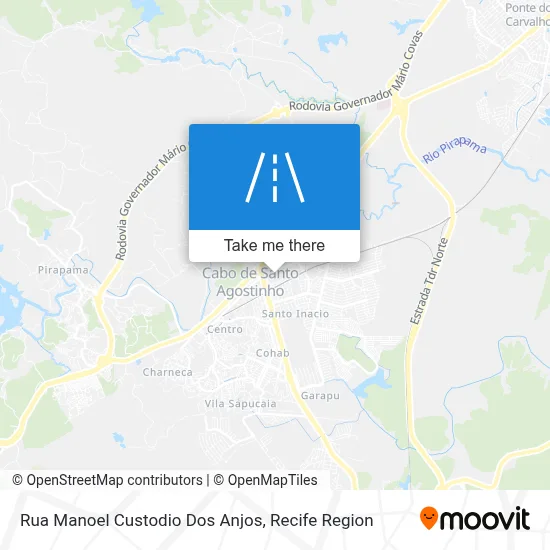 Rua Manoel Custodio Dos Anjos map
