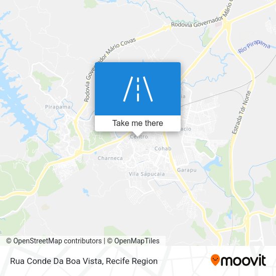 Rua Conde Da Boa Vista map