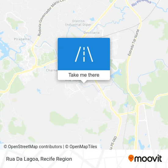Rua Da Lagoa map