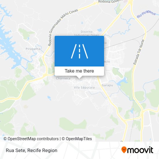 Rua Sete map