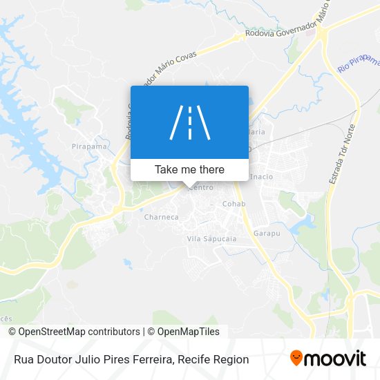 Rua Doutor Julio Pires Ferreira map