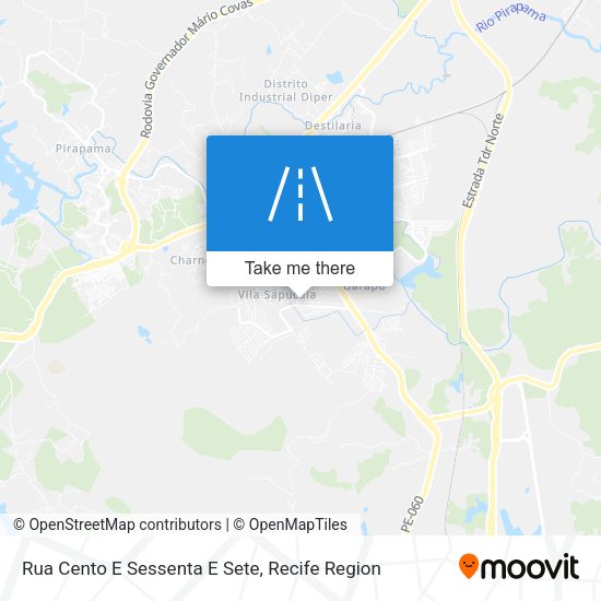 Rua Cento E Sessenta E Sete map