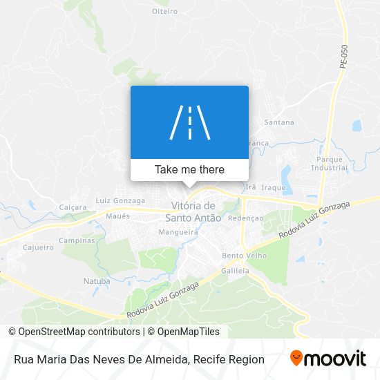 Rua Maria Das Neves De Almeida map