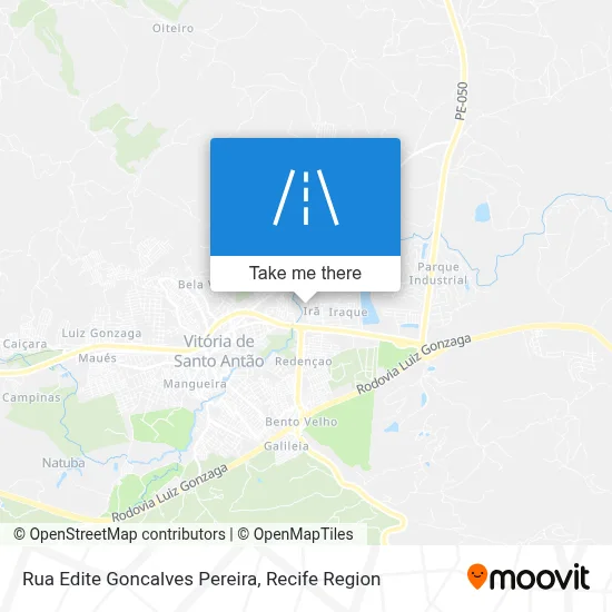 Rua Edite Goncalves Pereira map