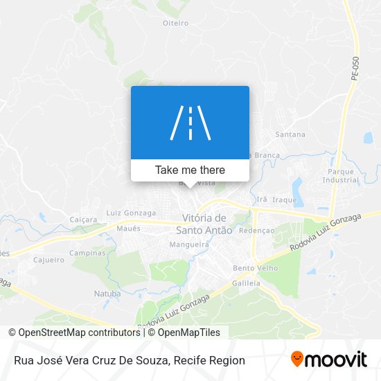 Rua José Vera Cruz De Souza map