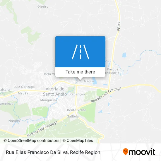 Rua Elias Francisco Da Silva map