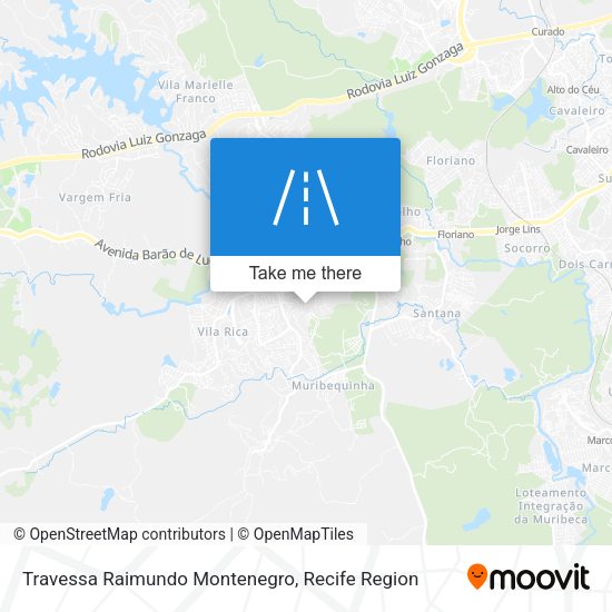 Travessa Raimundo Montenegro map