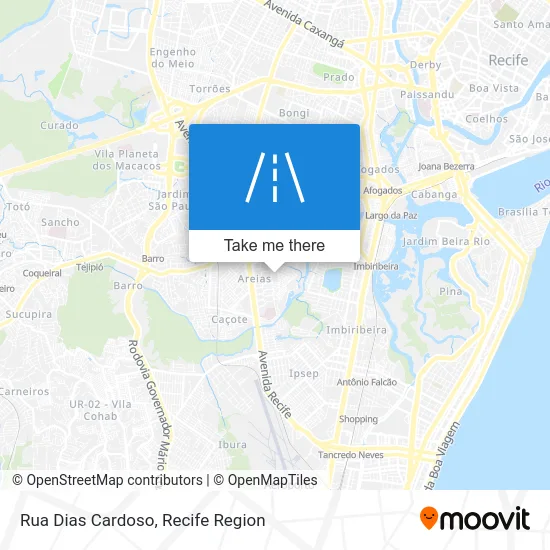 Rua Dias Cardoso map