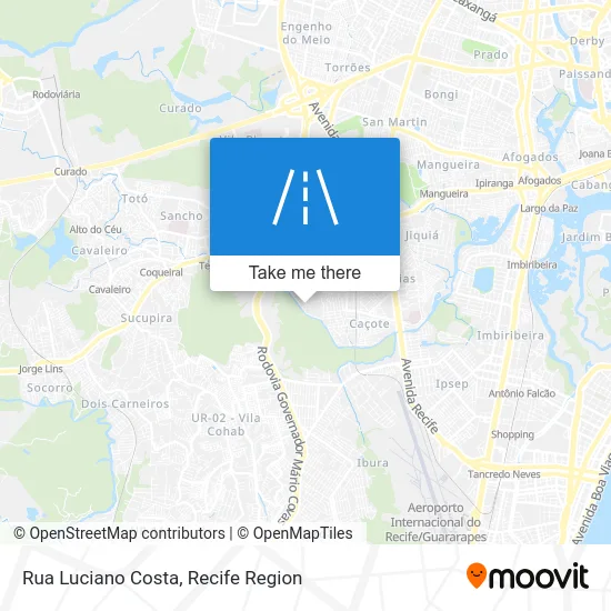 Rua Luciano Costa map