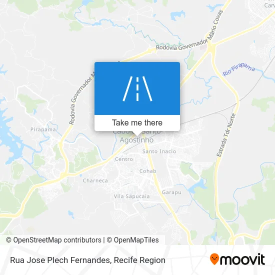 Rua Jose Plech Fernandes map