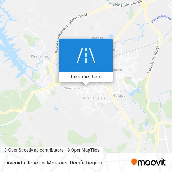 Avenida José De Moeraes map