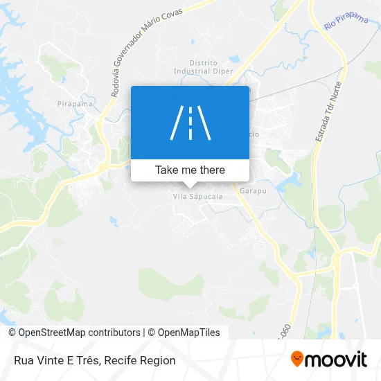 Rua Vinte E Três map