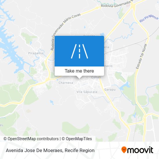 Avenida Jose De Moeraes map