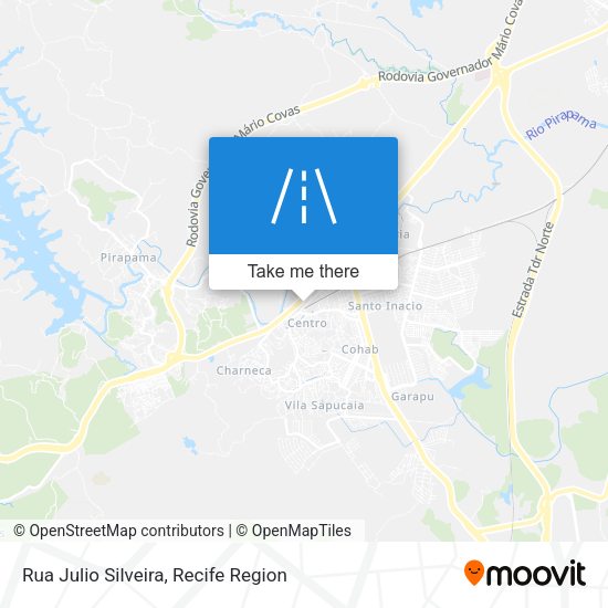 Rua Julio Silveira map