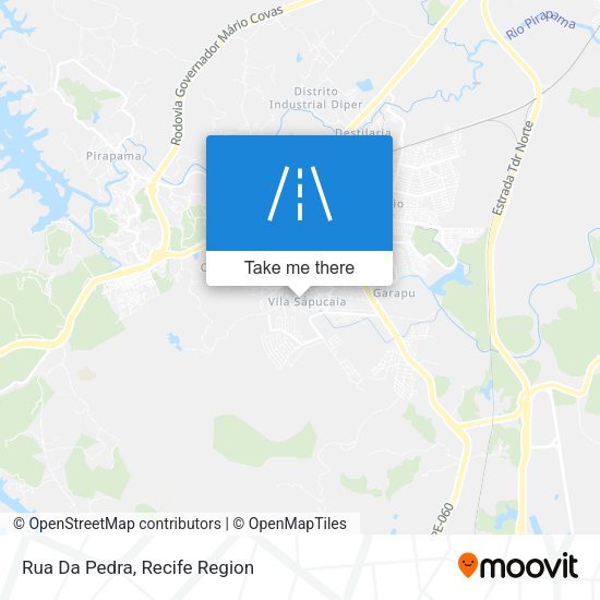 Rua Da Pedra map