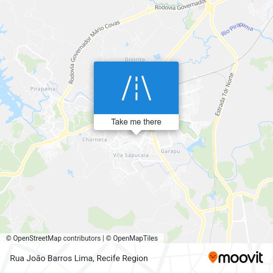 Rua João Barros Lima map