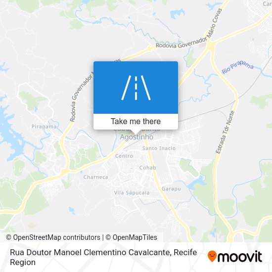 Rua Doutor Manoel Clementino Cavalcante map