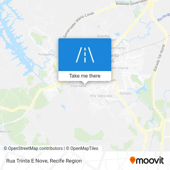 Rua Trinta E Nove map