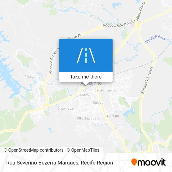 Rua Severino Bezerra Marques map