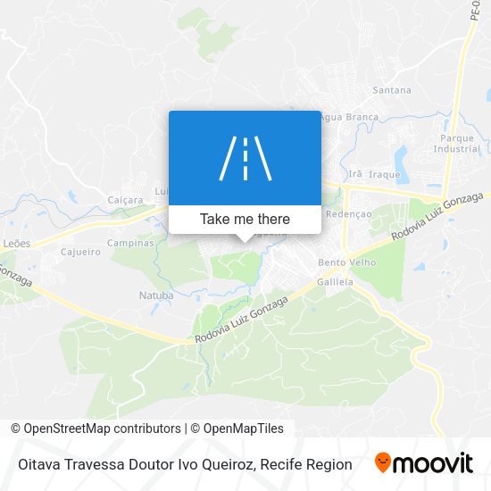 Oitava Travessa Doutor Ivo Queiroz map