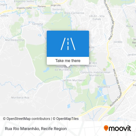 Rua Rio Maranhão map