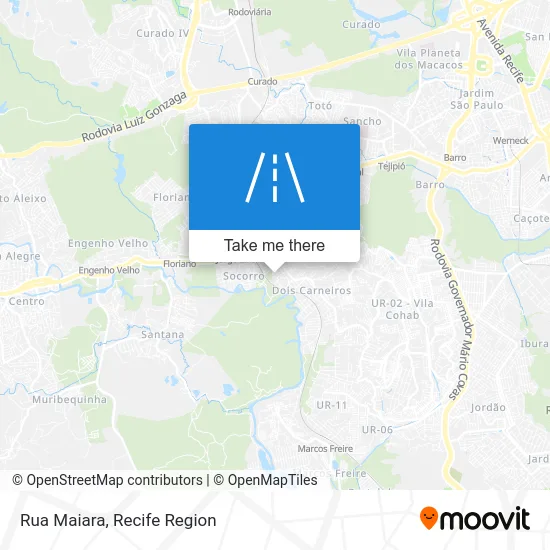 Rua Maiara map