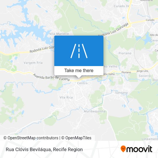 Rua Clóvis Beviláqua map