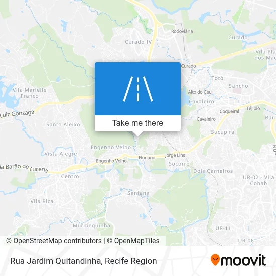 Rua Jardim Quitandinha map