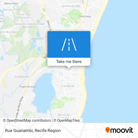 Rua Guanambi map