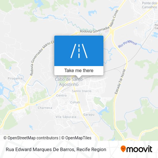 Rua Edward Marques De Barros map