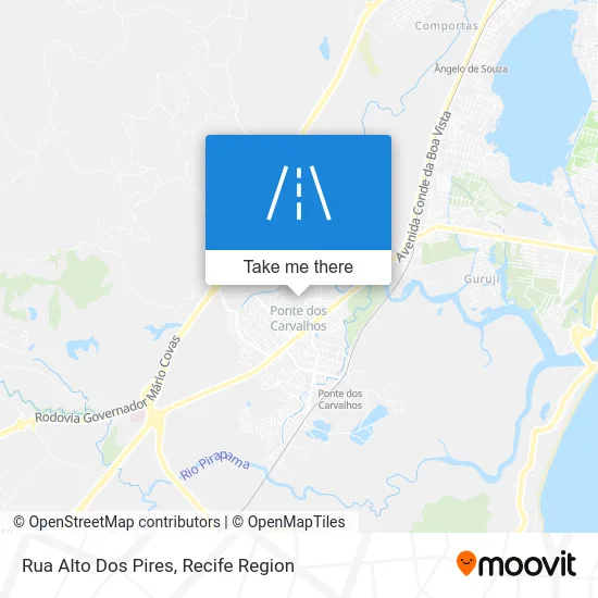 Rua Alto Dos Pires map