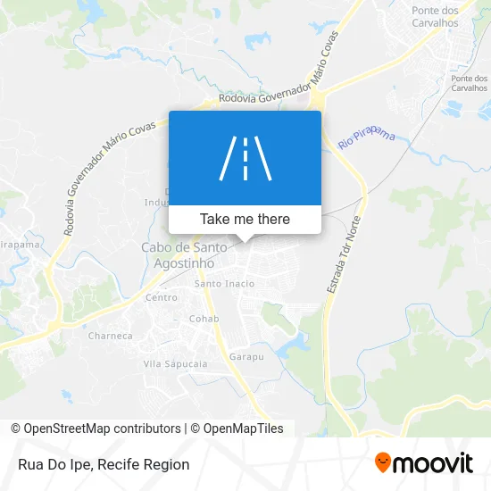 Rua Do Ipe map