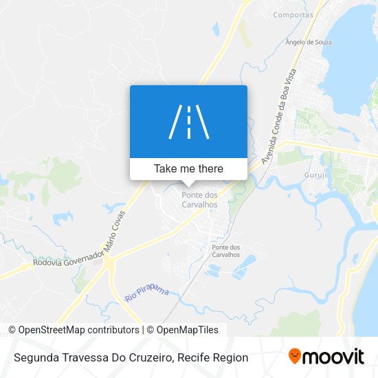 Segunda Travessa Do Cruzeiro map
