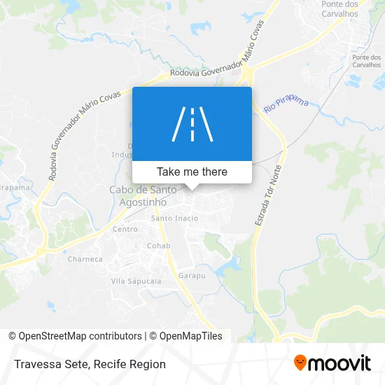 Travessa Sete map