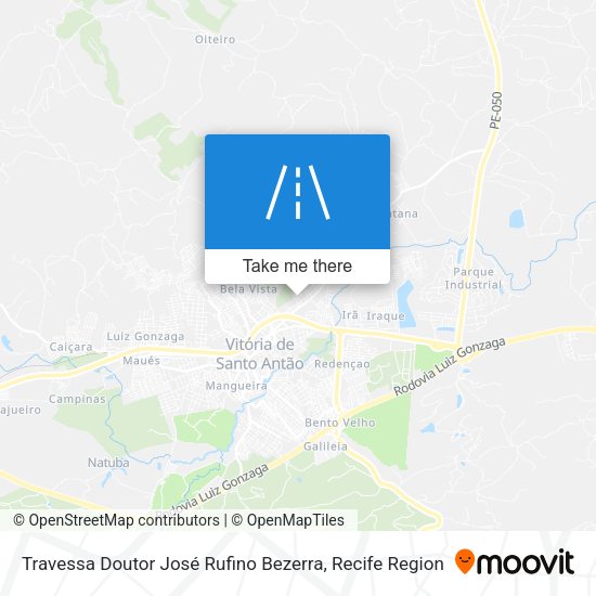 Travessa Doutor José Rufino Bezerra map