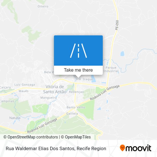 Rua Waldemar Elias Dos Santos map