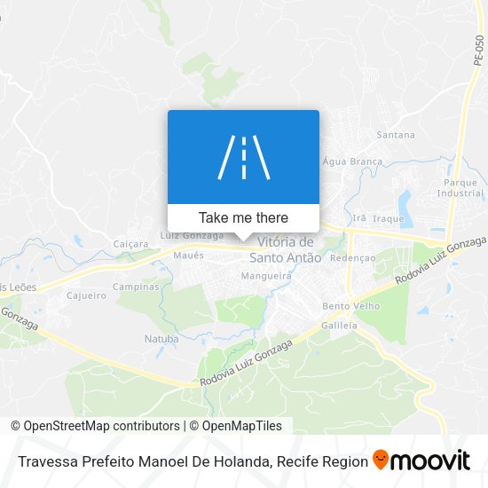 Travessa Prefeito Manoel De Holanda map