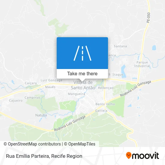 Rua Emília Parteira map