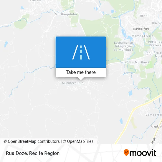 Rua Doze map