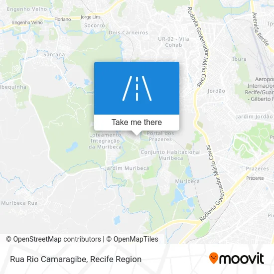 Rua Rio Camaragibe map