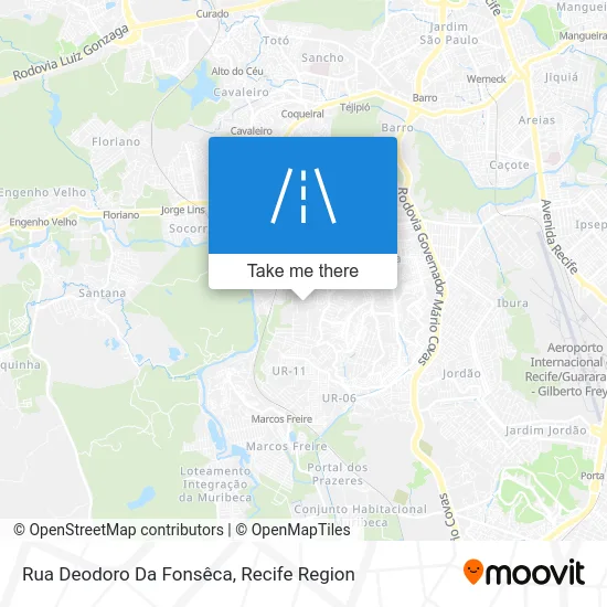 Rua Deodoro Da Fonsêca map