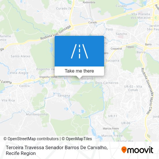 Terceira Travessa Senador Barros De Carvalho map