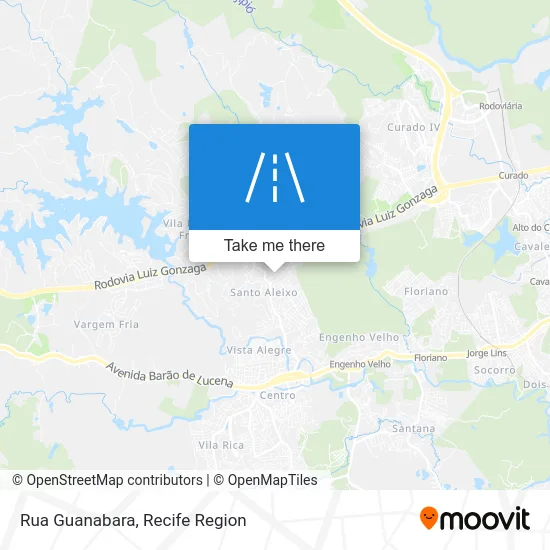 Rua Guanabara map