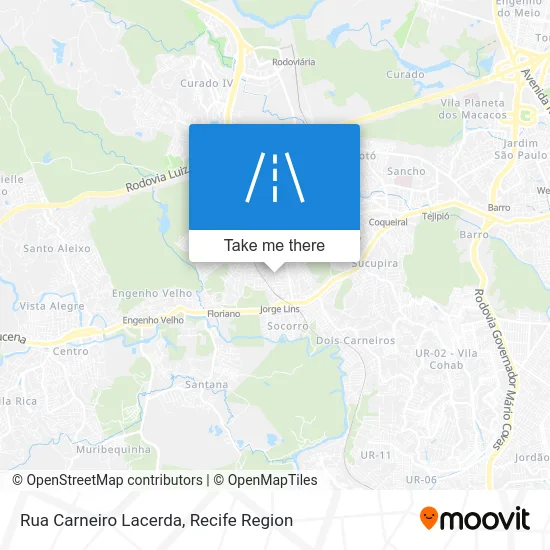 Rua Carneiro Lacerda map