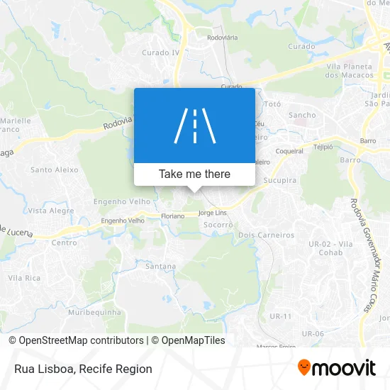 Rua Lisboa map