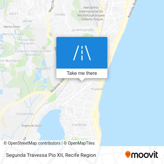 Segunda Travessa Pio XII map