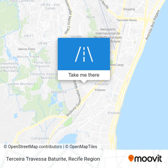 Terceira Travessa Baturite map