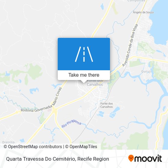 Quarta Travessa Do Cemitério map